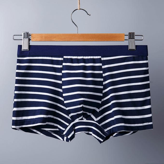 Os adultos puros "sexy" dos resumos do algodão do roupa interior dos homens do algodão de XXXL 165kg 95kg listram esportes 4