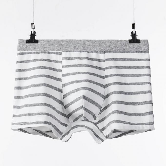 Os adultos puros "sexy" dos resumos do algodão do roupa interior dos homens do algodão de XXXL 165kg 95kg listram esportes 8