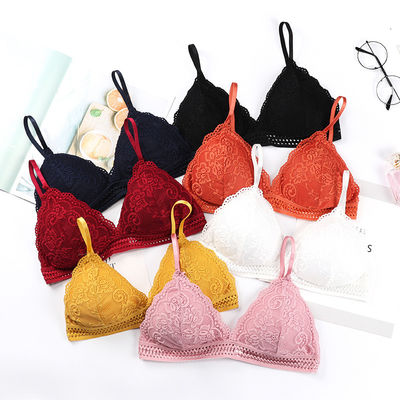 O calcinha &quot;sexy&quot; sem emenda do sutiã do roupa interior ajusta o nylon de nylon contínuo do Spandex V