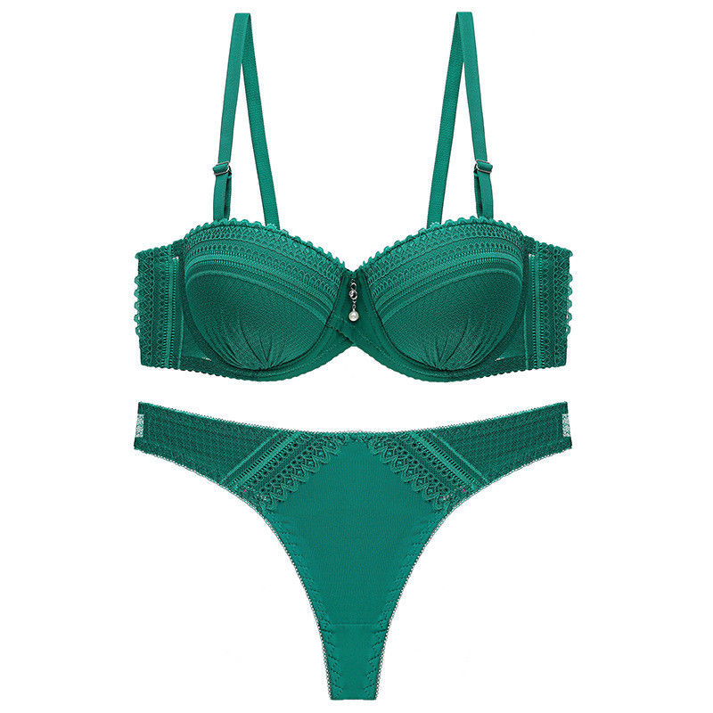 O sutiã &quot;sexy&quot; contínuo do calcinha da senhora 90B 90C ajustou o roupa interior das mulheres de XXXL 50kg ajusta-se