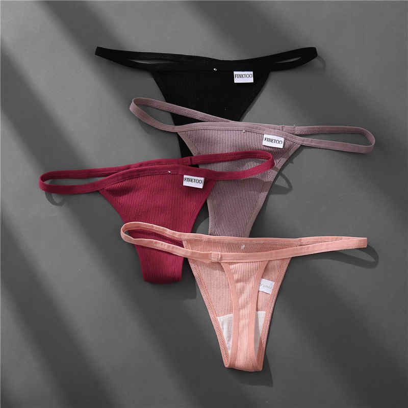A roupa interior &quot;sexy&quot; respirável 50kg 60kg T &quot;sexy&quot; do algodão arfa a senhora Thongs das mulheres