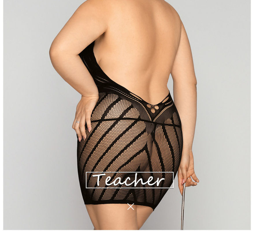 Laço &quot;sexy&quot; da roupa interior M-XXL de Cosplay da cintura de School 95cm do professor um Bodysuit da parte