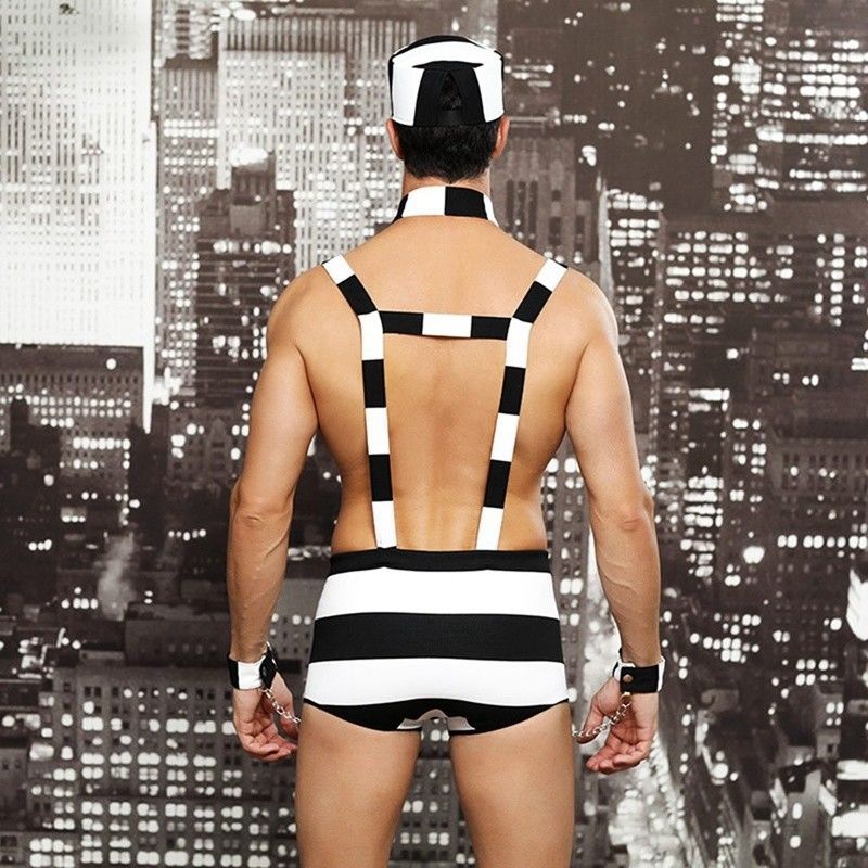 Marinheiro &quot;sexy&quot; &quot;sexy&quot; Collar dos equipamentos da cintura 76cm Cosplay das roupa interiores dos homens do punho