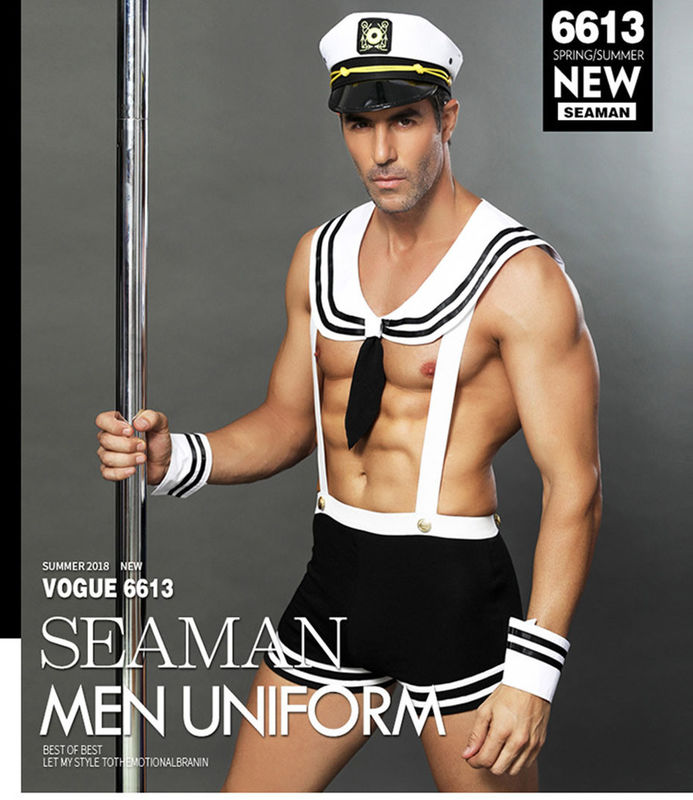 Doutor sedutor &quot;sexy&quot; Costumes da roupa interior do poliéster &quot;sexy&quot; sedutor do terno do corpo dos homens