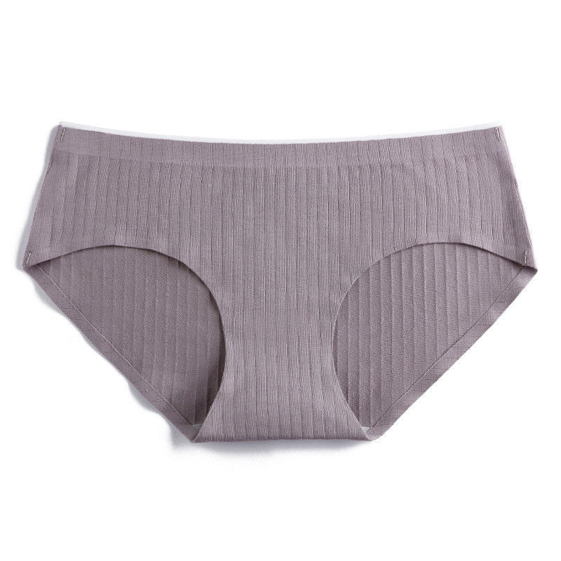 A planície tingiu o corte feito malha Boyshorts sem emenda do laser do algodão informa a cintura média