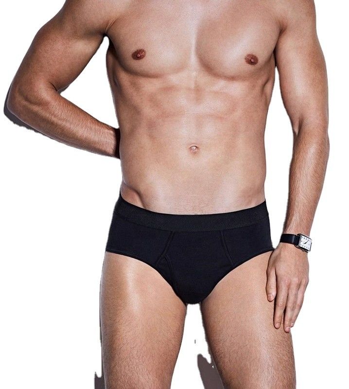 Algodão 95 respirável do roupa interior dos homens do algodão da Meados de-elevação 5 resumos do pugilista do Spandex
