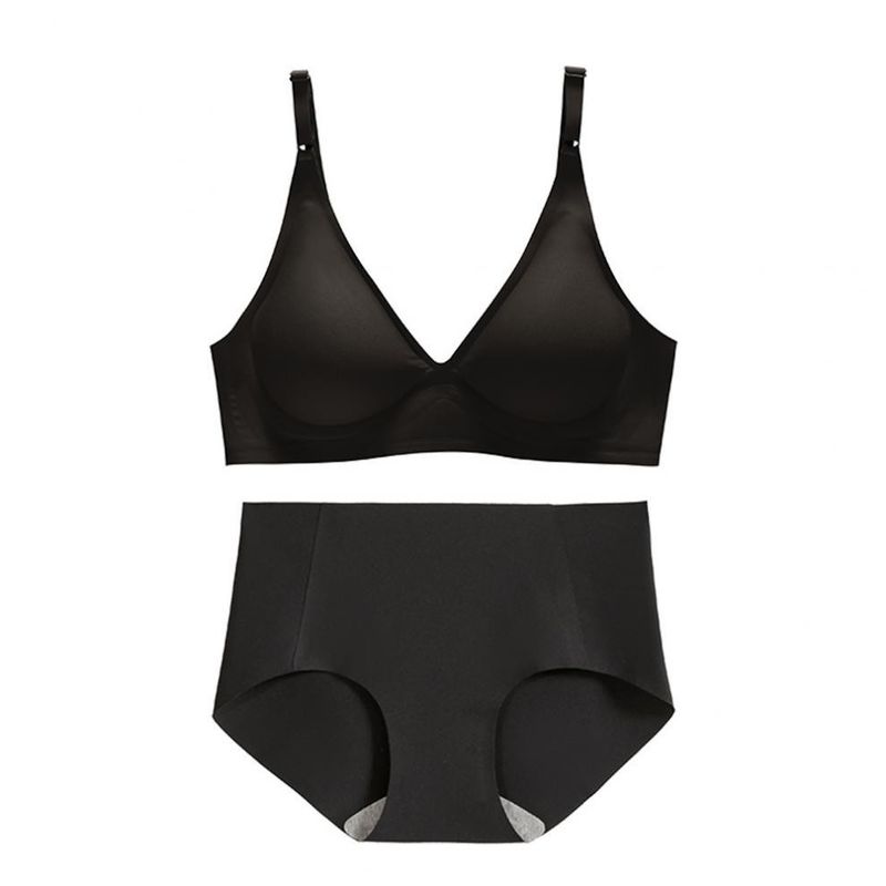 O decote em V sem emenda tecido Bralette de Racerback marcou 3/4 de copo levanta o sutiã